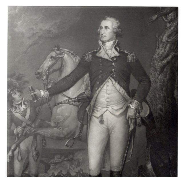 George Washington em Trenton (Frente)
