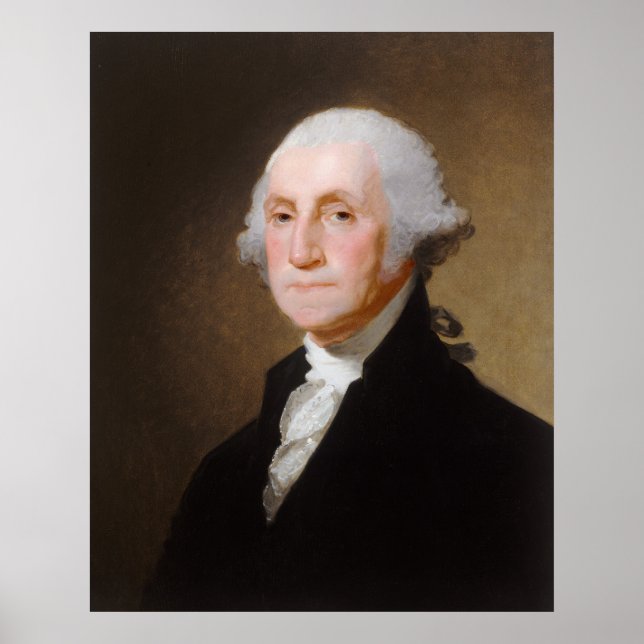 George Washington - Gilbert Stuart Fine Art Poster (Frente)