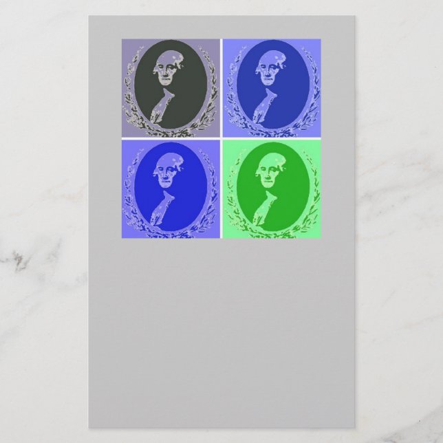 George Washington Pop Art (Frente)