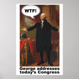 George Washington WTF (com legenda) Poster