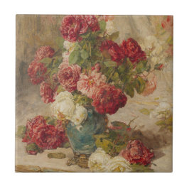 Georges Jeannin - Uma Vida Estática com Rosas em u