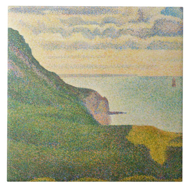Georges Pierre Seurat| Fuga marítima em Port-en-Be (Frente)
