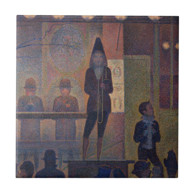 Georges Seurat - Atração de Circo (Frente)