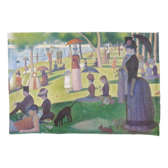 Georges Seurat - Domingo em La Grande Jatte (Frente)