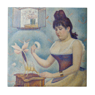 Georges Seurat - Jovens mulheres se alimentando