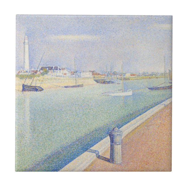 Georges Seurat - O Canal das Gravelinas (Frente)