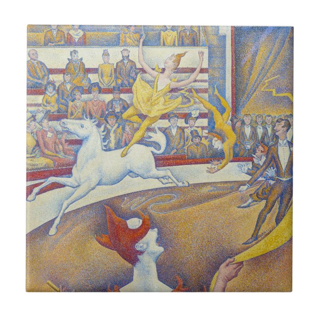 Georges Seurat - O Circo (Frente)
