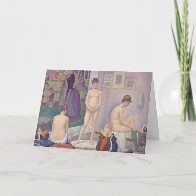 Georges Seurat - Os Modelos (Frente)