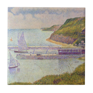 Georges Seurat - Port-en-Bessin em High Tide