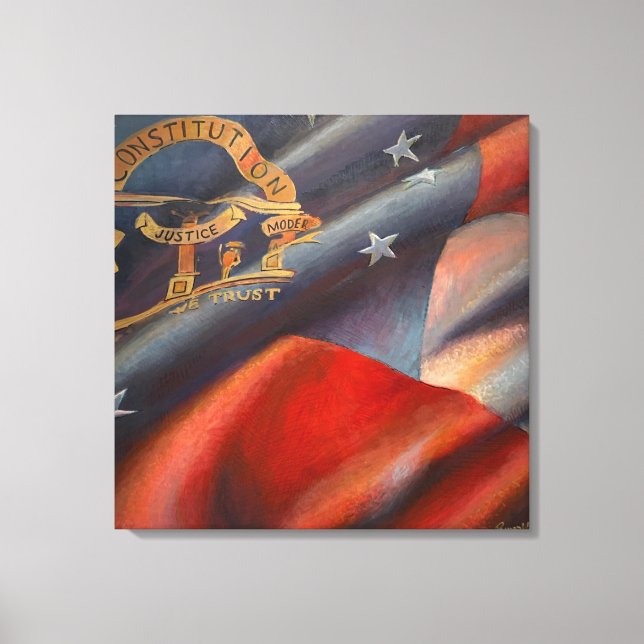 Georgia On My Mind - Canvas de Arte Impressão (Frente)