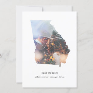 Georgia Salvar o Cartão com fotos de Data