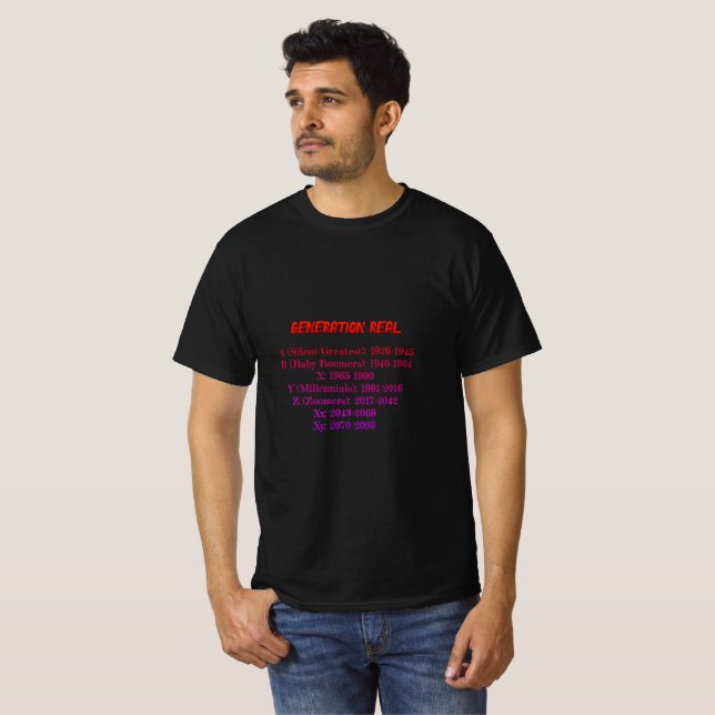 Geração Real Camiseta (Frente Completa)
