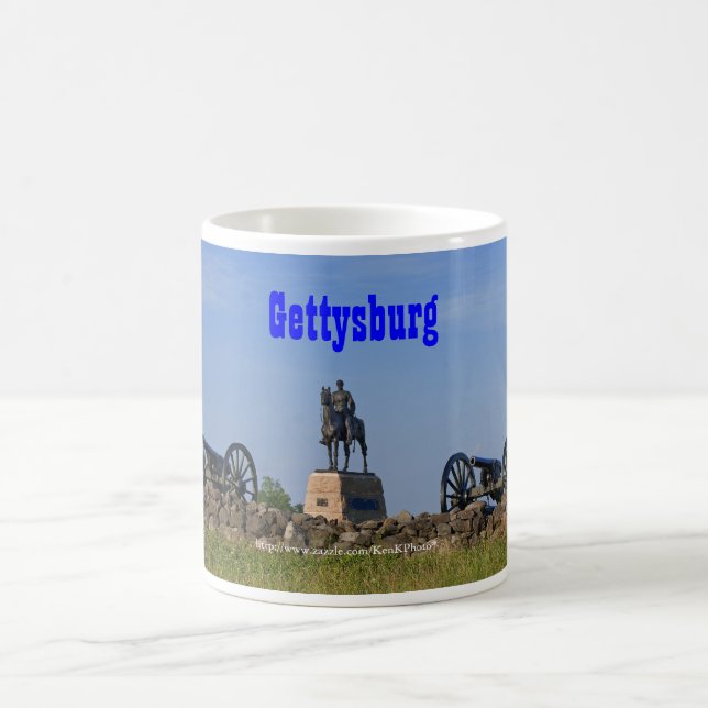 Gerador Meade na caneca de Gettysburg (Centro)