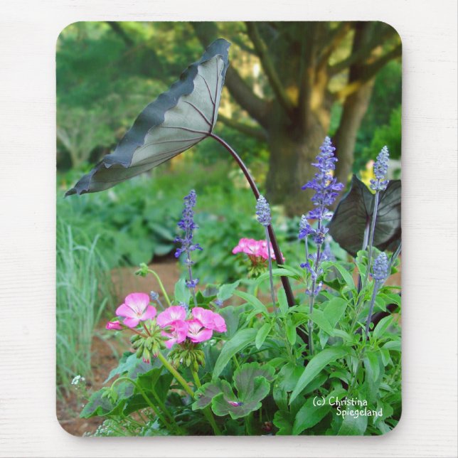 Gerânio Mousepad das flores (Frente)