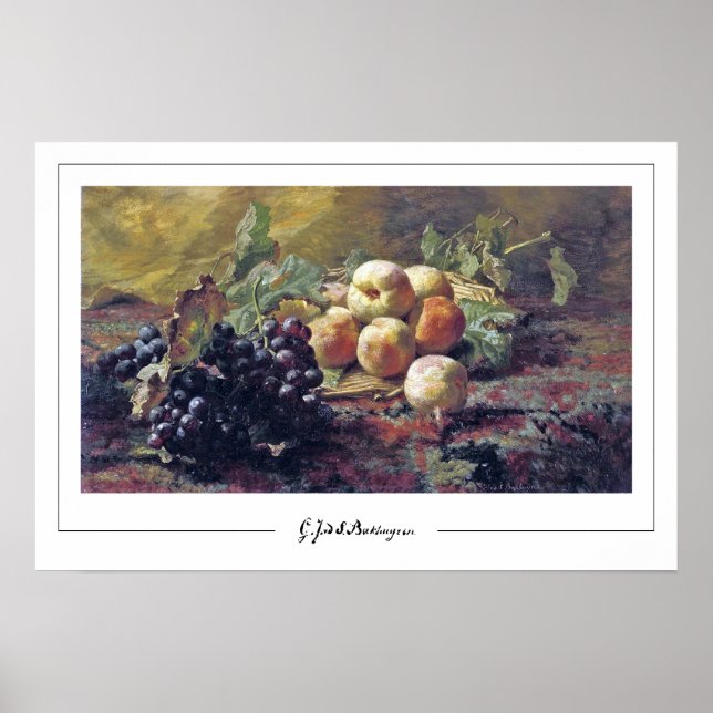 Gerardina van de Sande Bakhuyzen Zedign Art Poster (Frente)