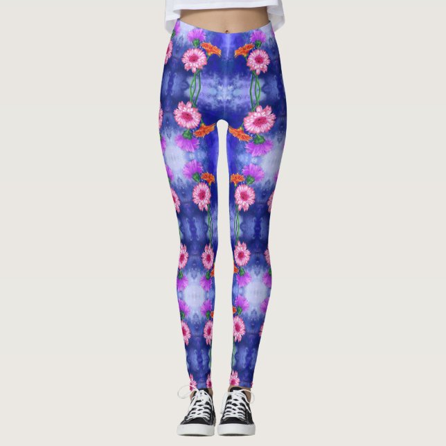 Gerberas Leggings (Frente)
