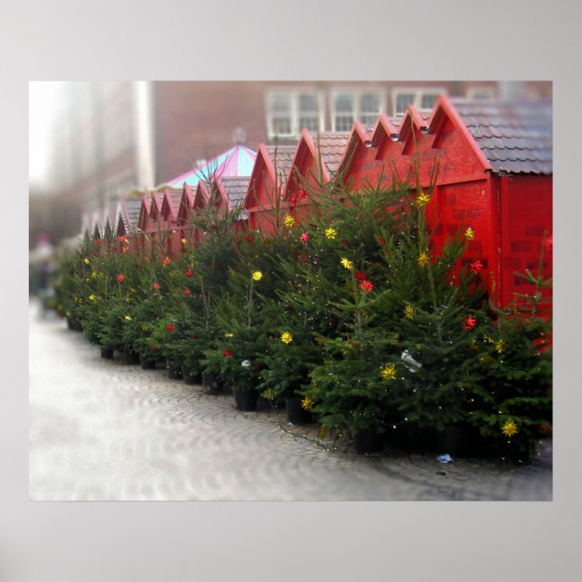German Christkindlmarket Poster (Frente)