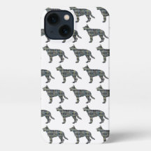 German shepherd Alsaciano Silhoule White