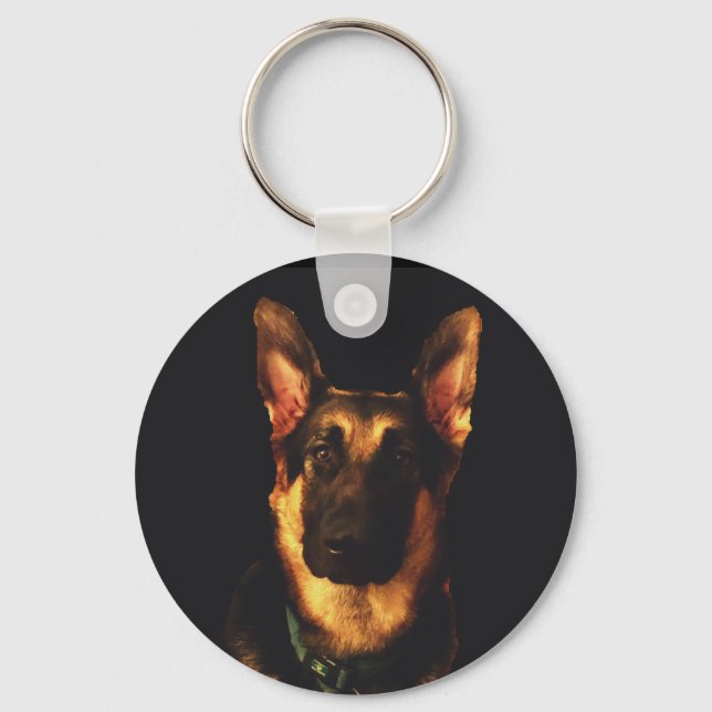 GERMAN SHEPHERD chaveiro MALE (Frente)