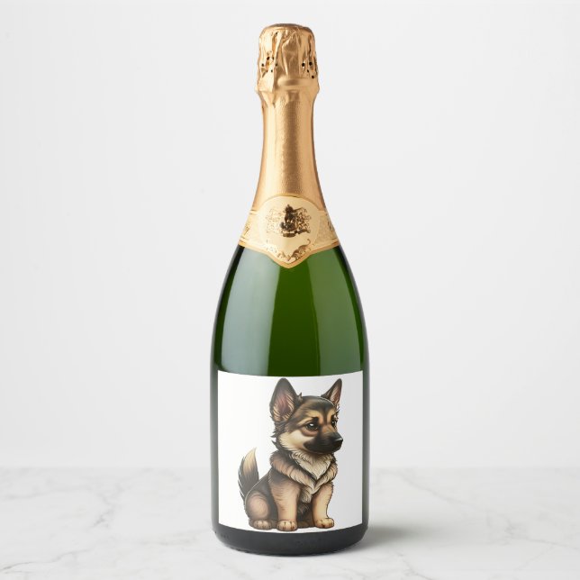 German shepherd Chibi (Frente)