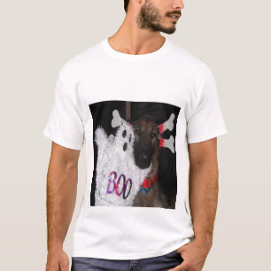 German shepherd de Camisa Halloween Boo
