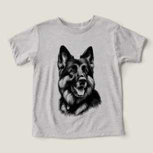 German shepherd de desenho
