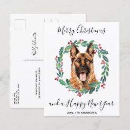 German shepherd de Orçamento Cão Feliz Cartaz de N
