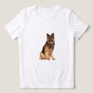 German shepherd,design de hetero de enrolador, cão