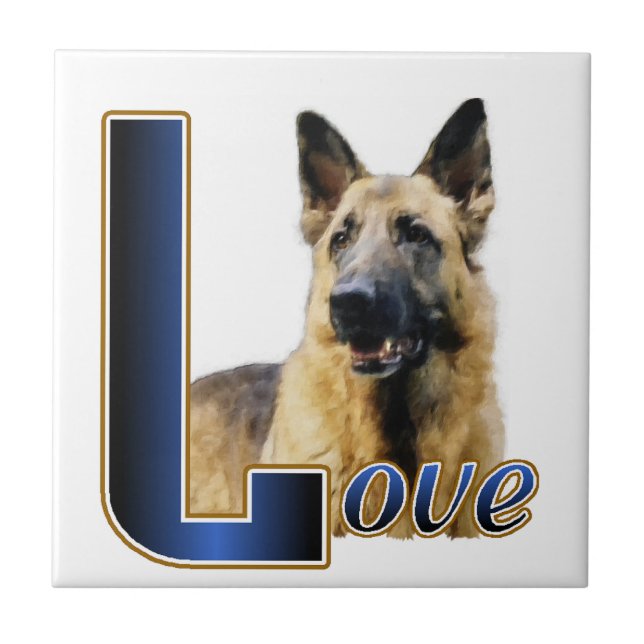German shepherd Love (Frente)