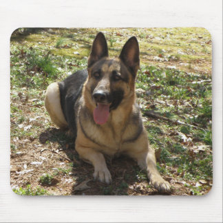 German shepherd Mousepad