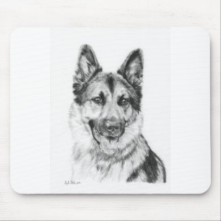 German shepherd MousePad