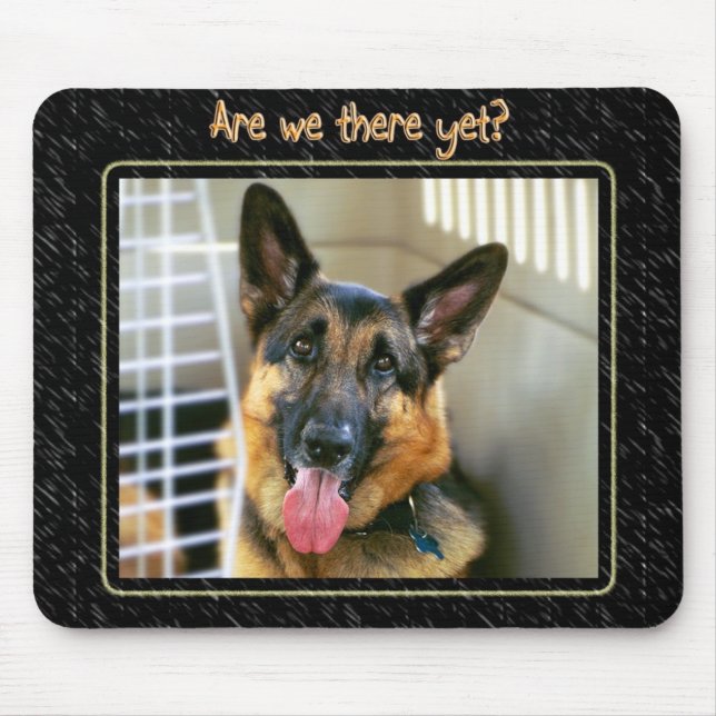 German shepherd Mousepad (Frente)