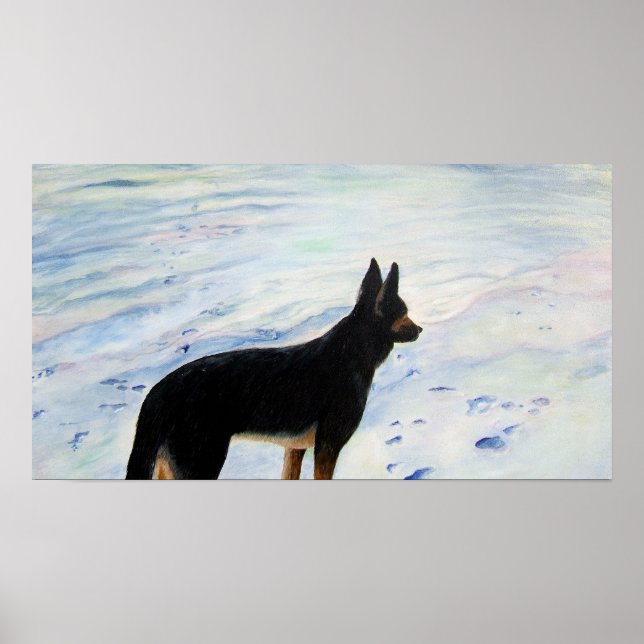 German Shepherd Poster (Frente)