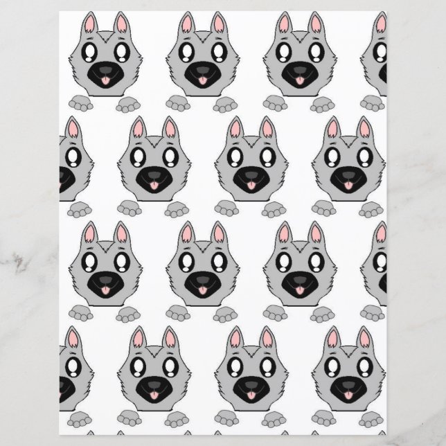 German shepherd Prata e Cartografia Preta de Pequi (Frente)