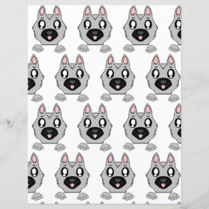 German shepherd Prata e Cartografia Preta de Pequi