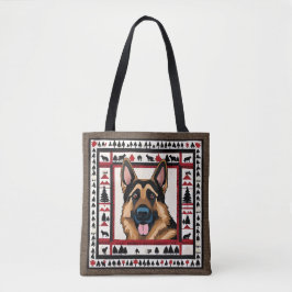 German shepherd Tote Bag
