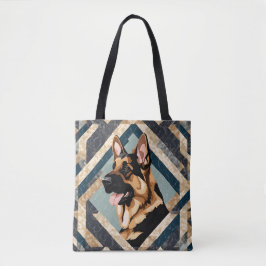 German shepherd Tote Bag