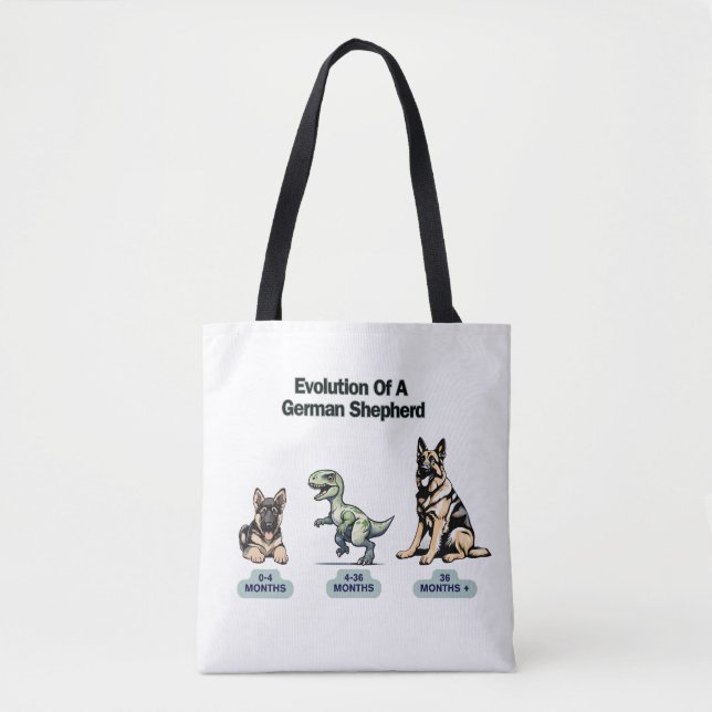 German shepherd Tote Bag (Frente)