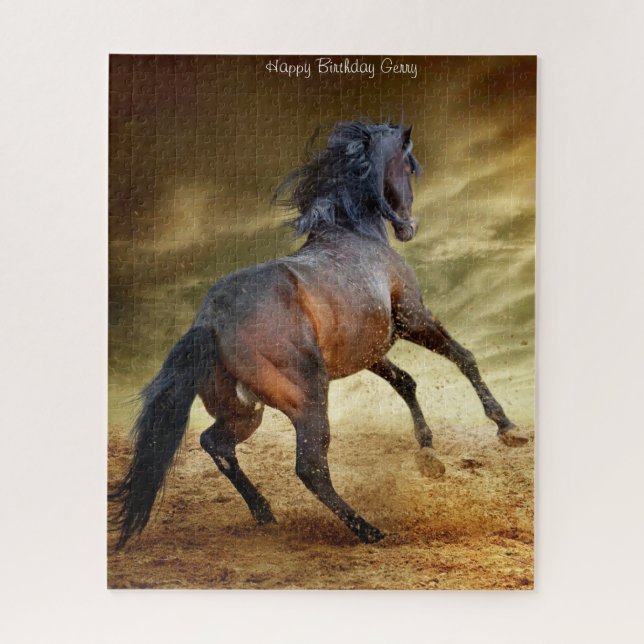 Gerry Birthday Deseja o Quebra-cabeça de serra de  (Vertical)