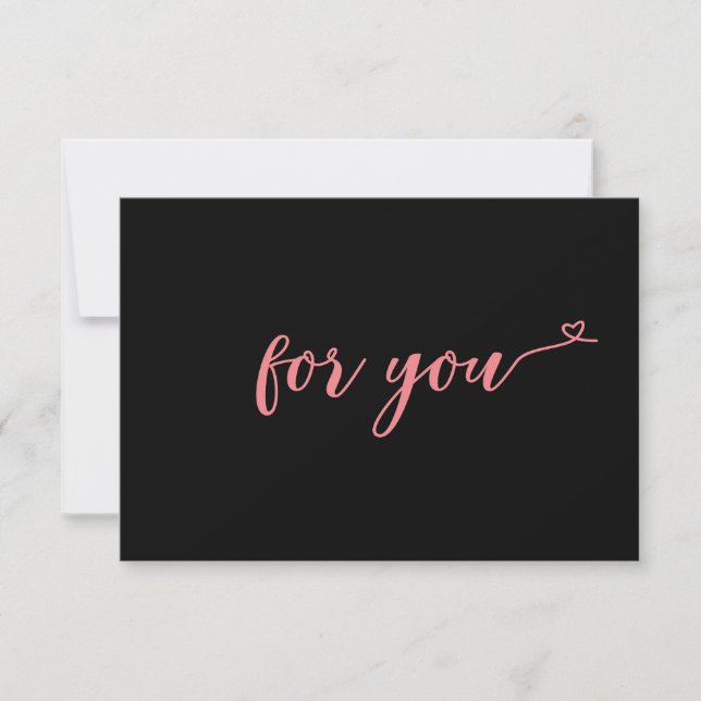 GESCHÄFTSGESCHENKZERTIFIKAT | for you (Frente)