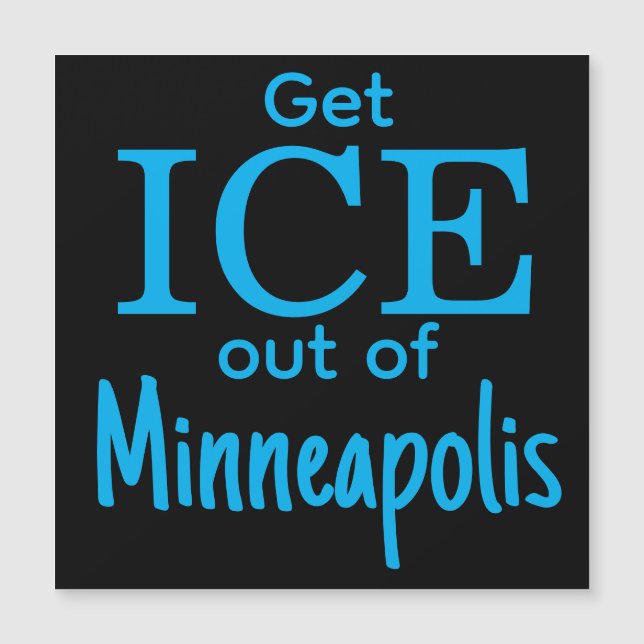 Get ICE out of [place] (Frente)