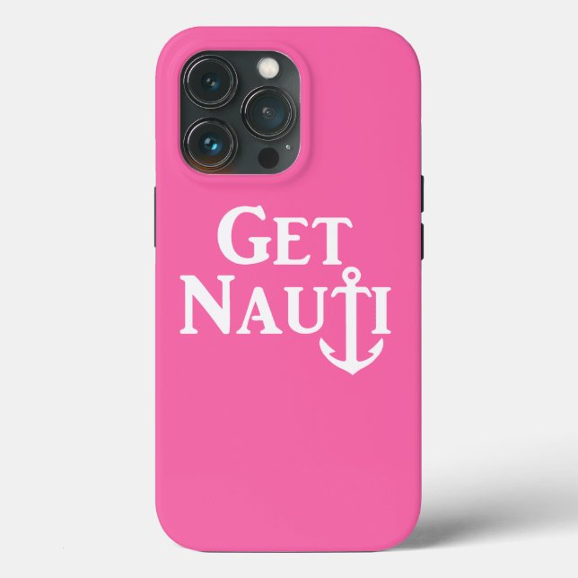 "GET NAUTI" - capas de iphone náutica de gabinete (Verso)