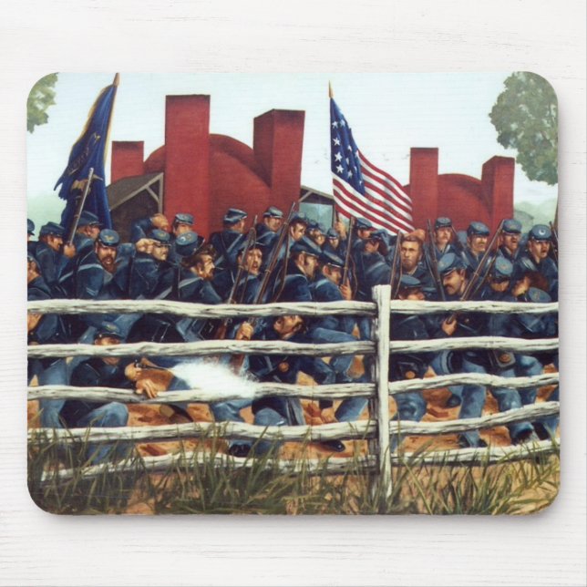Gettysburg, batalha no Brickyard Mousepad 3 (Frente)