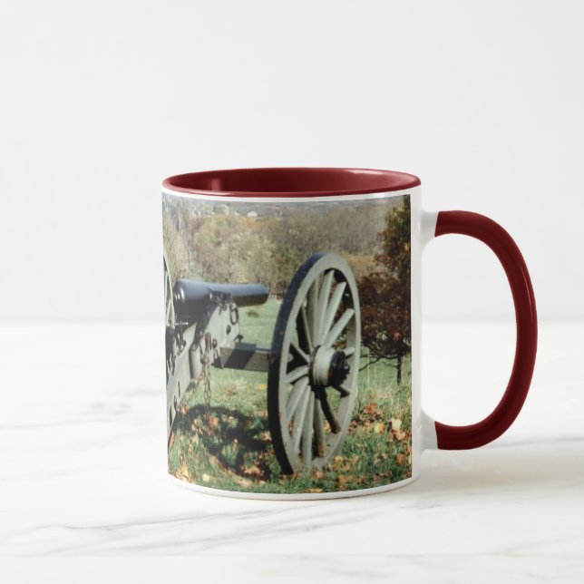 Gettysburg, caneca do leste do monte do cemitério (Direita)