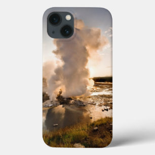 Geyser da borda, bacia do geyser de Norris
