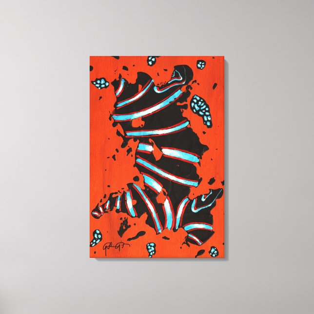 GGAST - Energy Code ECL7 - Stretched Canvas Print (Frente)