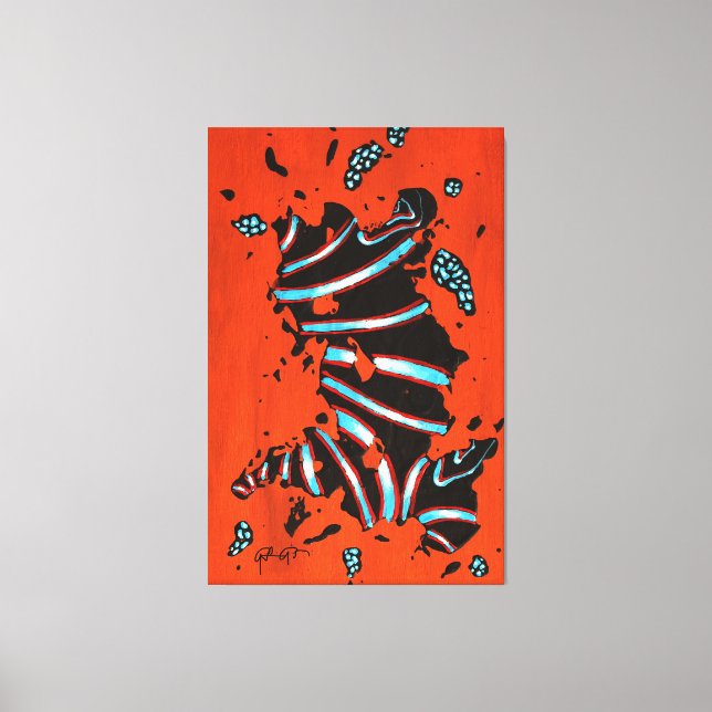 GGAST - Energy Code ECL7 - Stretched Canvas Print (Frente)