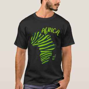 GGT Zebra Green Striped Continente África Pullover
