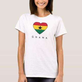 Ghana Soccer Heart top Shirt