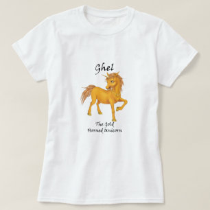 Ghel, A Camiseta Dourada Do Unicórnio